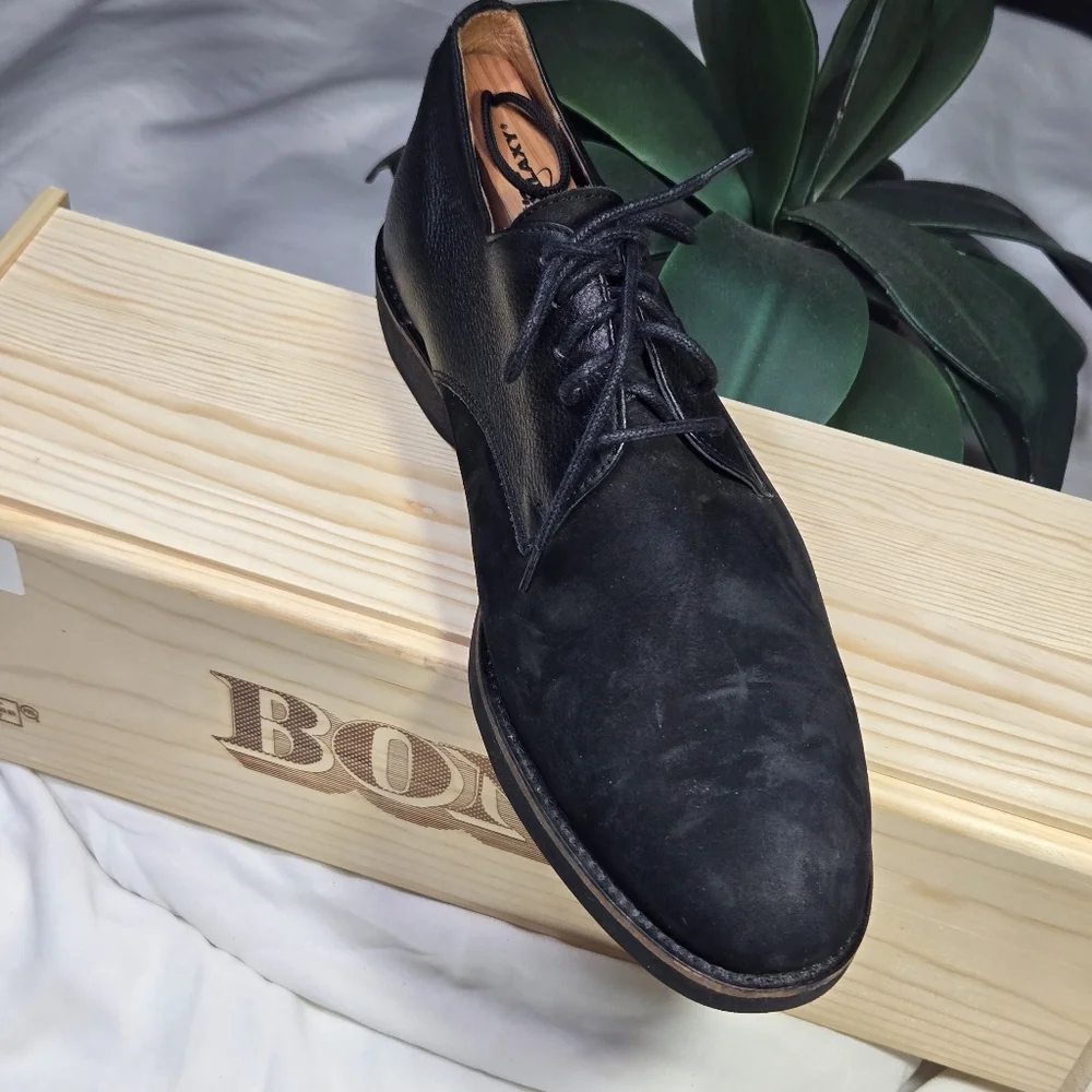 ANATOMIC GEL Classic Black Leather Oxfords